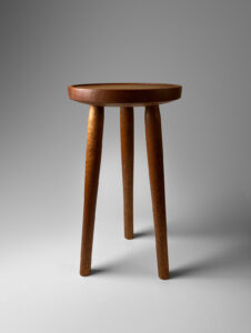 Small Woodturned Table, Mahogany
